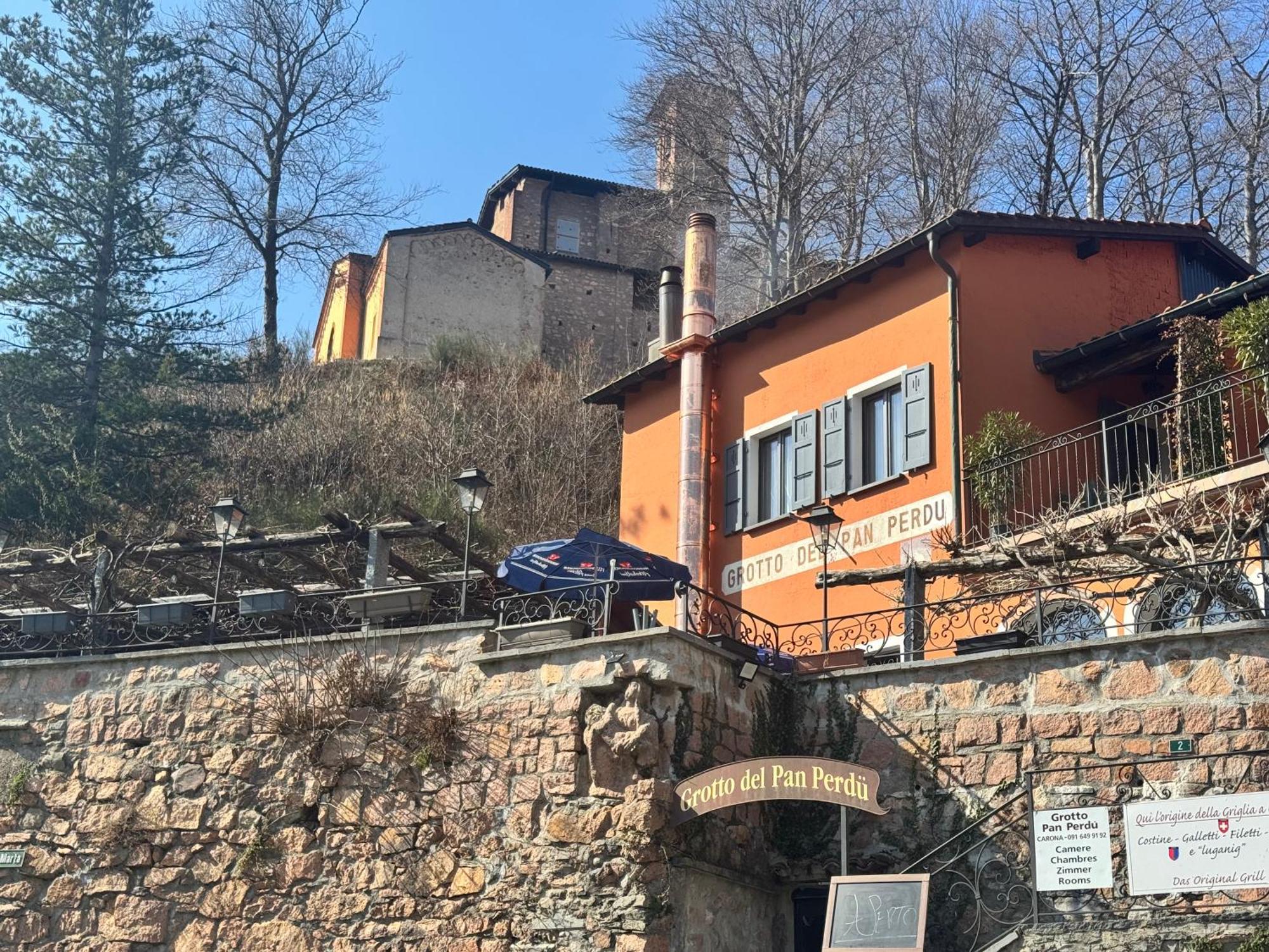 盧加諾Grotto Del Pan Perdue住宿加早餐旅馆 外观 照片